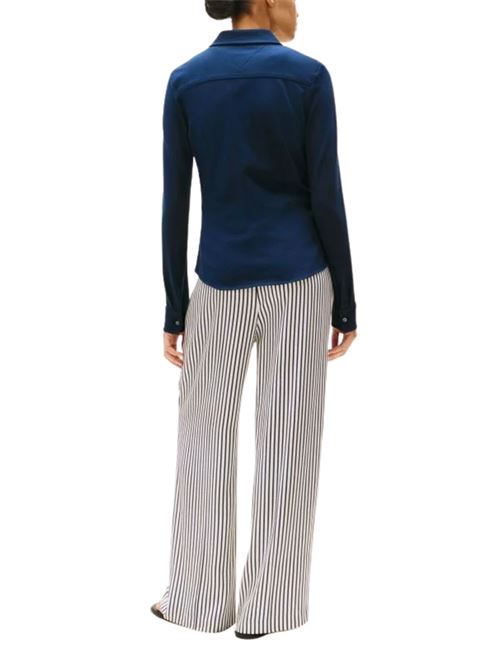 Camicia slim in piquet Tommy Hilfiger | WW0WW43528C1G